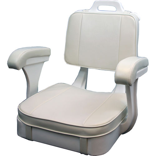 Steuermannsitz - 40-1050C - Todd Marine Products - für Boot / mit Armlehnen / 1 Platz