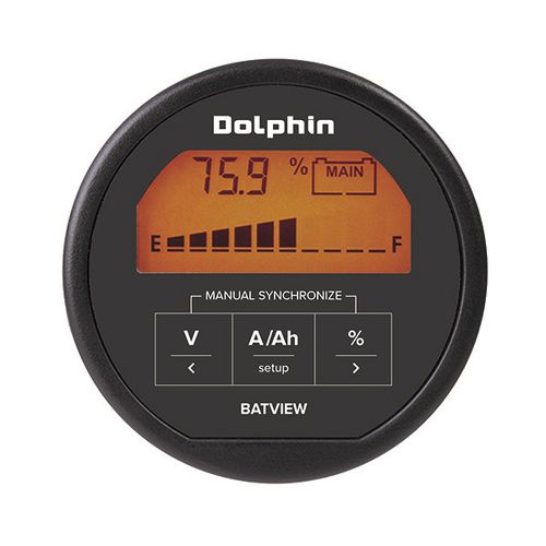 Bedientafel für Boot - BATVIEW - DOLPHIN CHARGER - für Batterie