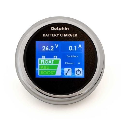 Bedientafel für Boot - TOUCHVIEW - DOLPHIN CHARGER - für Batterie / mit Touchscreen