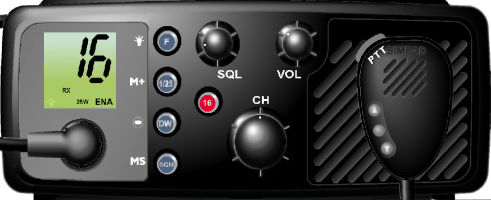 Funkgerät für Marineanwendungen - SIMRAD® RT64  - MI Simulators - für Schiffe / VHF