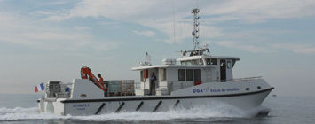 Arbeitsboot Berufsschiff - ACTINAUTE 2 - H2X Yachts & Ships - Katamaran / Innenborder