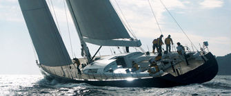 Segelyacht für Kreuzfahrten - BLUE DIAMOND - H2X Yachts & Ships - mit offenem Heck / maßgefertigt