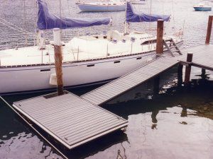 Schwimmponton - RESIDENTIAL  - Marina Dock Systems - Anker / für Yachthafen / Laubholz
