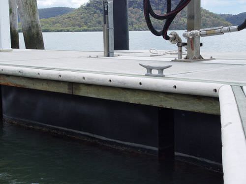 Schwimmponton - COMMERCIAL  - Marina Dock Systems - Anker / für Yachthafen / Beton