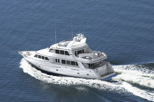 Traditionelle Motoryacht - ESCAPE S - CONRAD S.A. - mit Steuerhaus / nach Maß