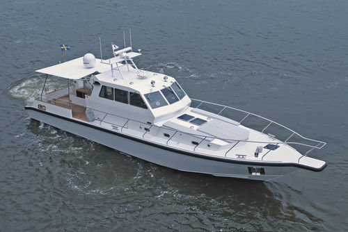 Patrouillenboot Berufsschiff - SUC DOCKSTA - CONRAD S.A. - Innenborder / Aluminium