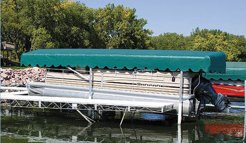 Lift für Pontonboot - Hewitt Boats Lifts and Docks