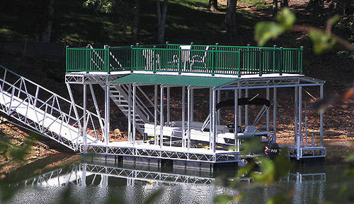 Schwimmponton - Truss - Hewitt Boats Lifts and Docks - Anker / für Yachthafen / Aluminium