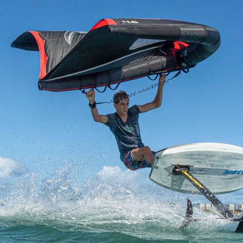 Aufblasbares Wing Sail / Hybrid - SURFER LE - Naish Surfing - Geschwindigkeit / für Sprünge / Sport