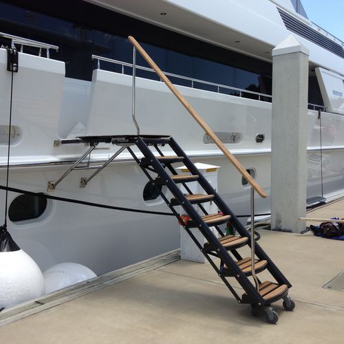 Yachtleiter - SEA-STAIR - Mar Quipt - seitlich / Fallreep / Carbon