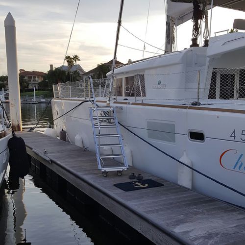 Bootsleiter - Mar Quipt - seitlich / zum Baden / Fallreep