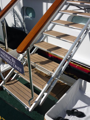 Yachtleiter - SEA STAIR 2 - Mar Quipt - versenkbar / Boarding / für Bootsteg