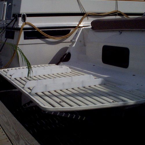 Plattform zum Baden - Mar Quipt - stationär / für Boot / für Yacht
