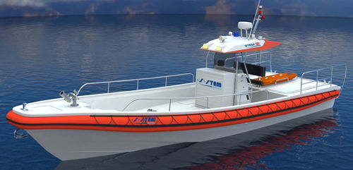 Patrouillenboot Berufsschiff - 12 - Stem Marine - Rettungsboot / Feuerlöschboot / Inboard-Hydrojet