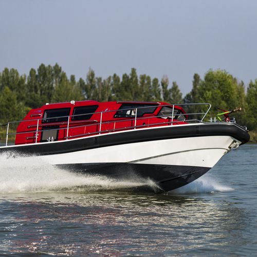 Patrouillenboot Berufsschiff - 12  - Stem Marine - Rettungsboot / Feuerlöschboot / Inboard-Hydrojet