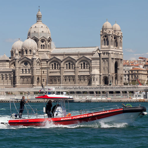 Patrouillenboot Berufsschiff - TEN  - Stem Marine - Rettungsboot / Feuerlöschboot / Inboard-Hydrojet