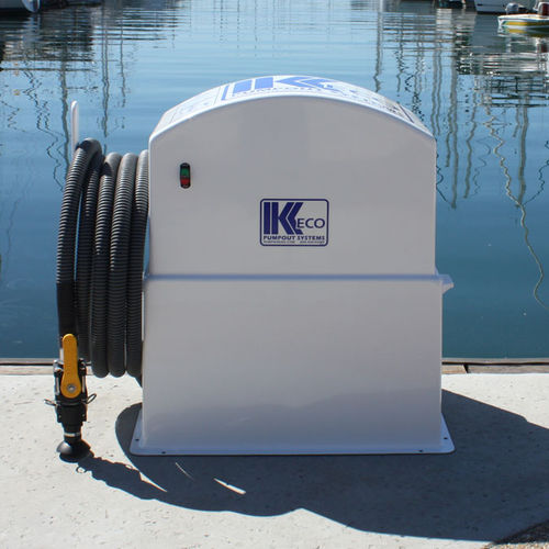 Stationäres Entleersystem - 900D_M40_3HP  - Keco Pump & Equipment - für Boot / für Yachthafen / mit Schlauchpumpen