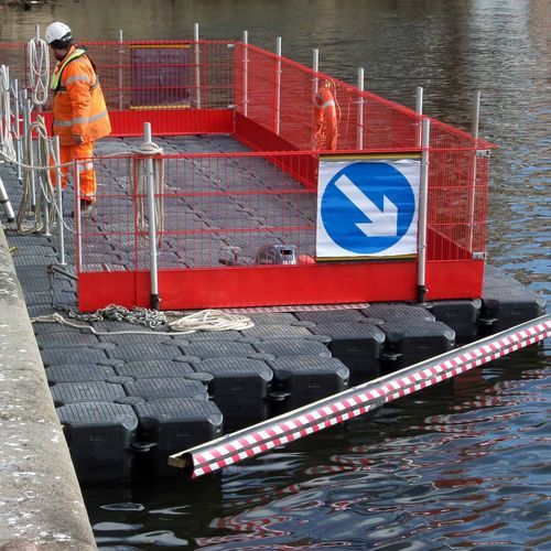 Schwimmponton - 10 series - JETFLOAT INTERNATIONAL - Arbeit / für Yachthafen / für Hafen
