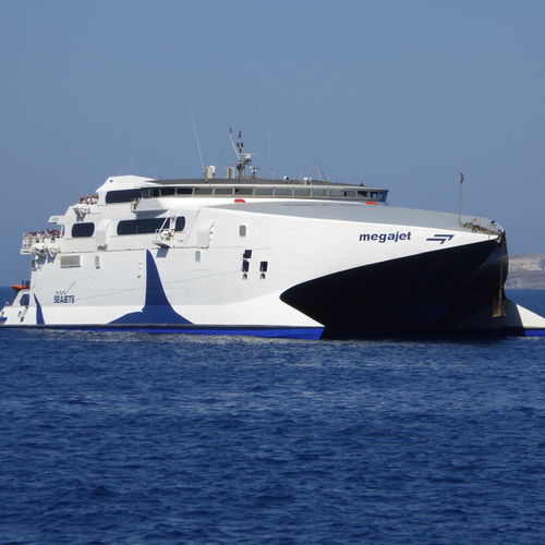 Katamaran-Autofähre - MEGA JET - INCAT - Hochgeschwindigkeit