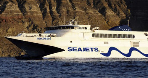 Katamaran-Autofähre - NAXOS JET - INCAT - Hochgeschwindigkeit