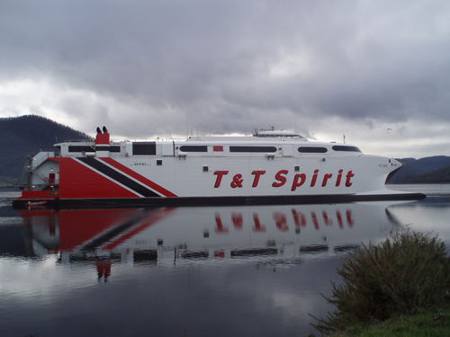 RoPax-Autofähre - T&T SPIRIT - INCAT - Katamaran / Hochgeschwindigkeit