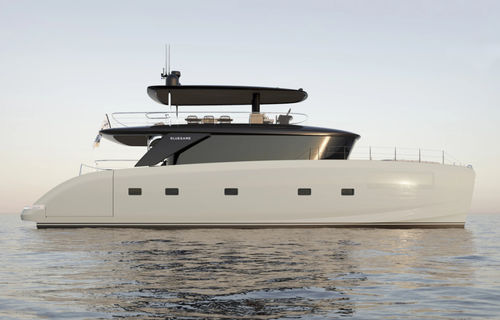 Katamaran-Motoryacht - BGM75 - Blue Game - für Kreuzfahrten / Flybridge / 4 Kabinen