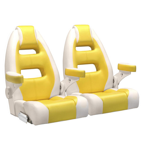 Schalensitz - MAKO  - Llebroc Industries - für Boot / mit Armlehnen / 2 Plätze