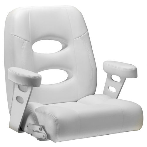 Schalensitz - 4BBF3 - Llebroc Industries - für Boot / mit Armlehnen / klappbar