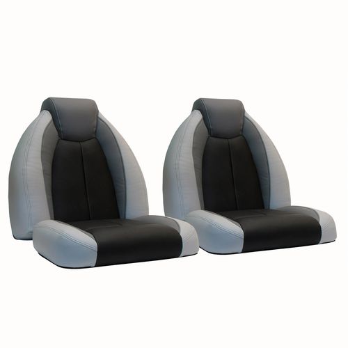Schalensitz - 4BLLTZXDP - Llebroc Industries - für Bass-Boat / 2 Plätze / mehrfarbig