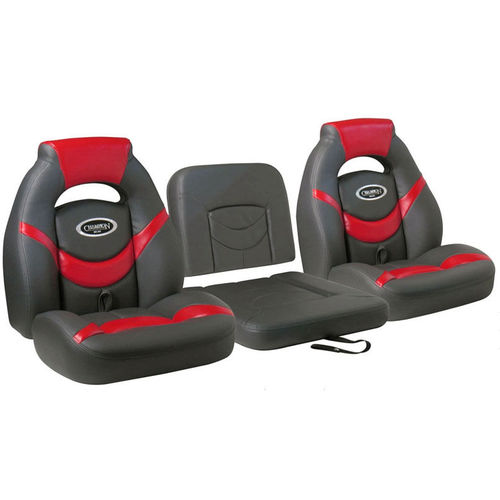 Schalensitz - 305 COMPLETE SET - Llebroc Industries - für Bass-Boat / 3 Plätze / mehrfarbig