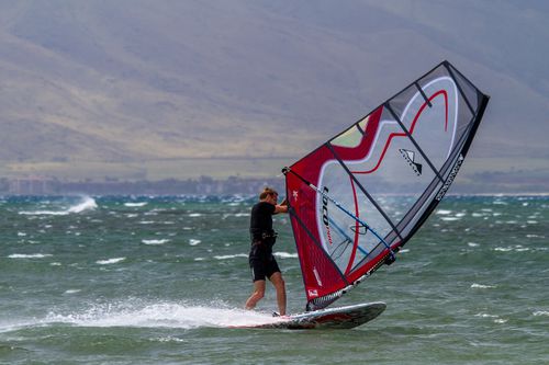 Windsurf-Segel / Freestyle - LocoPro - Mauisails - 4 Segellatten