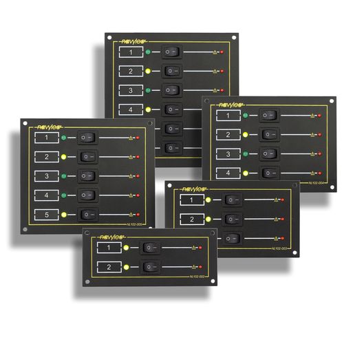 Schalttafel für Boot - NL102-006 - NAVYLEC - Strom / LED
