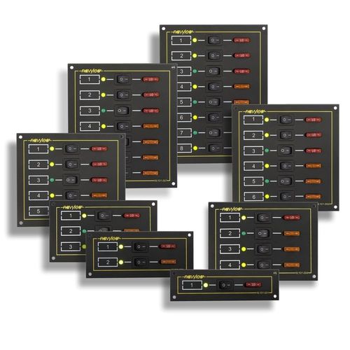 Schalttafel für Boot - NL101-008 - NAVYLEC - Strom / LED