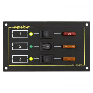 Schalttafel für Boot - NL101-003 - NAVYLEC - Strom / LED