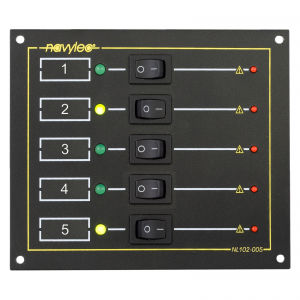 Schalttafel für Boot - NL102-005 - NAVYLEC - Strom / LED