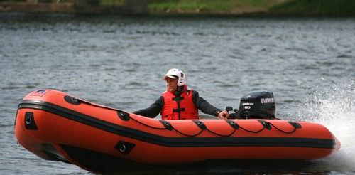Rettungsboot Berufsschiff - NAV 16 - Nautic & Art - Außenborder / Schlauchboot