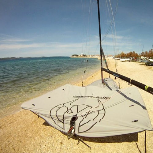 Schutzhülle für Jolle - TA49ER1000 - Forward Sailing - für den Schiffsrumpf / grau / 49er
