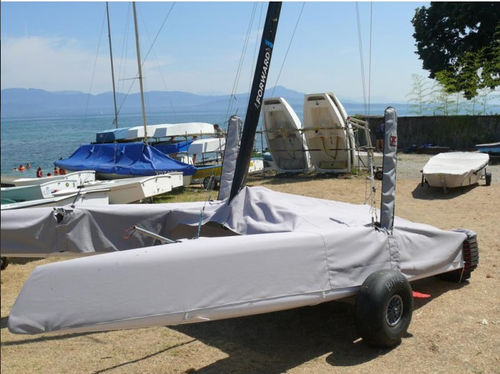 Schutzhülle für Sportmultihulls - S9 - Forward Sailing - Cockpit / grau