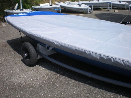 Jollensegeln-Schutzhülle - TALAS10000 - Forward Sailing - für den Schiffsrumpf / PVC / grau