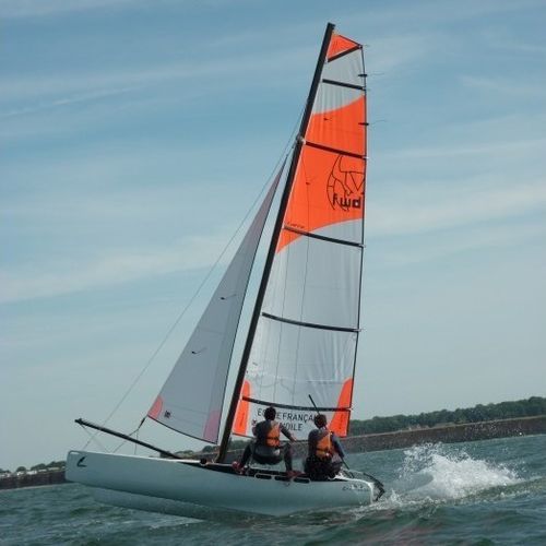 Großsegel - Twincat 15 - Forward Sailing - für Mehrrumpfboote / cross-cut / Dacron®