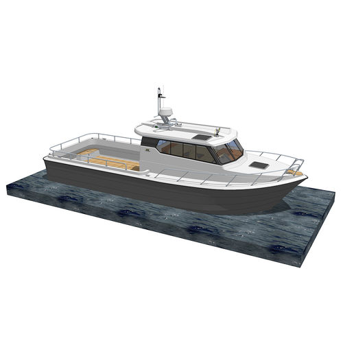 Cabin-Cruiser / Innenborder - 32 - Kulkuri-Veneet Oy - max. 12 Personen / 3 Kojen