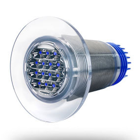 Unterwasserbeleuchtung für Boot - GEN4 18 SERIES - Aqualuma - LED / Borddurchlass
