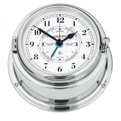 Analoge Uhr - CW360007 - Gerhard D. WEMPE KG Division Chronometerwerke - Messing / Chrom / Tidenuhren