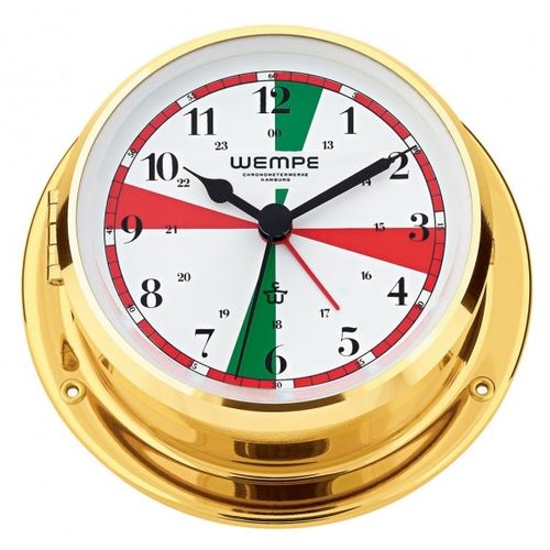 Funksektorenuhr - CW070001 - Gerhard D. WEMPE KG Division Chronometerwerke - Messing