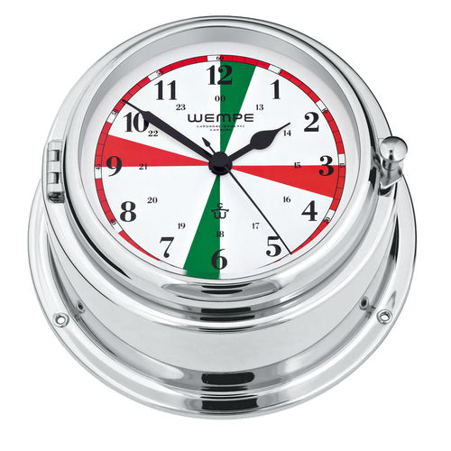 Analoge Uhr - CW360008 - Gerhard D. WEMPE KG Division Chronometerwerke - Chrom / Tidenuhren