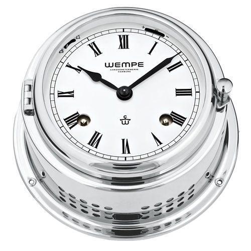 Analoge Uhr - CW360001 - Gerhard D. WEMPE KG Division Chronometerwerke - Messing / Chrom / Tidenuhren