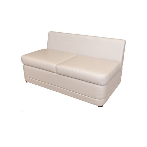 Sofa für Yacht - Companion - Glastop Inc. - Zweisitzer / mit Stauraum