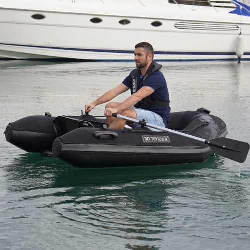 Außenborder-Schlauchboot - TWVA 330 - 3D MARINE - faltbar / Open / Aluminium