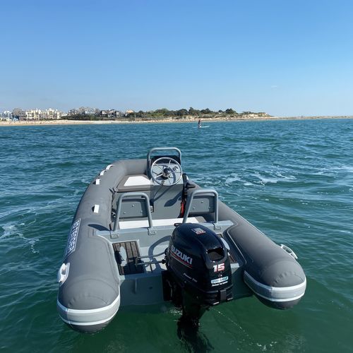 Außenborder-Schlauchboot - DREAM 340 - 3D MARINE - halbstarr / Open / mit Seitenkonsole