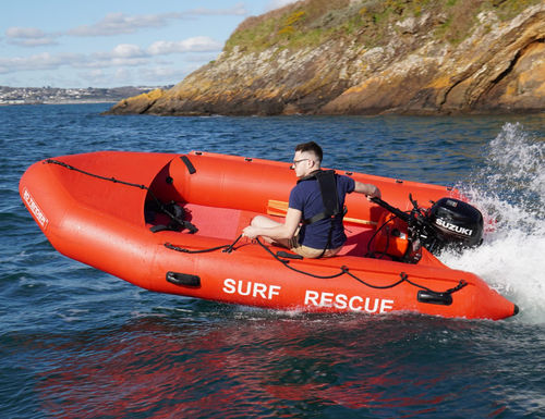 Rettungsboot Berufsschiff - 400 - 3D MARINE - Außenborder / Hypalon®